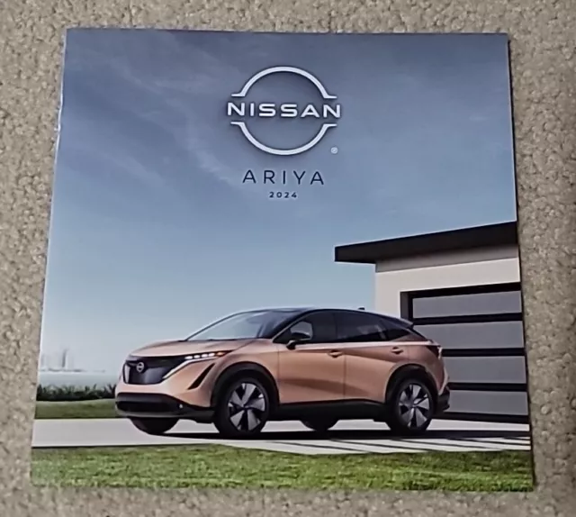 2024 NISSAN ARIYA Original Sales Brochure 7.95 PicClick