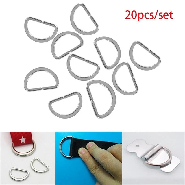 Cuello de mascota mochila con correas de metal anillo D correa de cuero hebilla bolso piezas