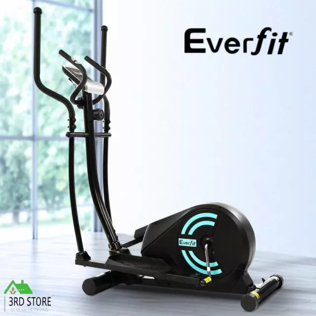 Everfit Exercise Bike Elliptical Cross Trainer Bicycle Home Gym Fitness Machine