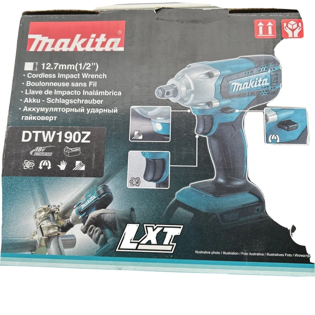 Avvitatore A Impulsi Makita DTW190Z - 18V, 190 Nm, Compatto, Senza Batteria - Foto 13