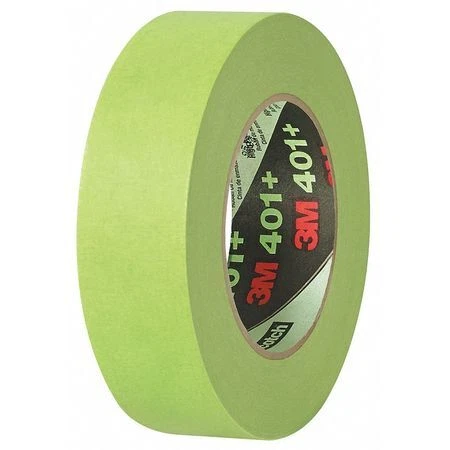 3M T9364018PK 3M™ 401+/233+ Masking Tape, 6.7 Mil, 1 1/2" x 60 yds., Green,