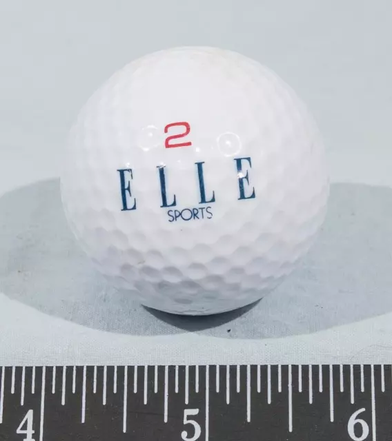 Vintage Elle SPORTS Magazine Golf Balle Publicité
