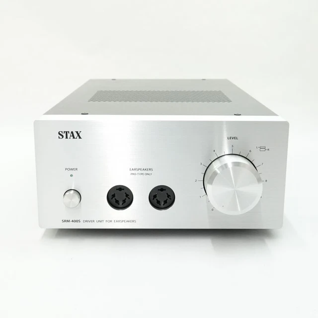 Stax Driver Unit For Earspeakers SRM-400S Silver Stax Driver Unit For Earspeakers SRM-400S Silver