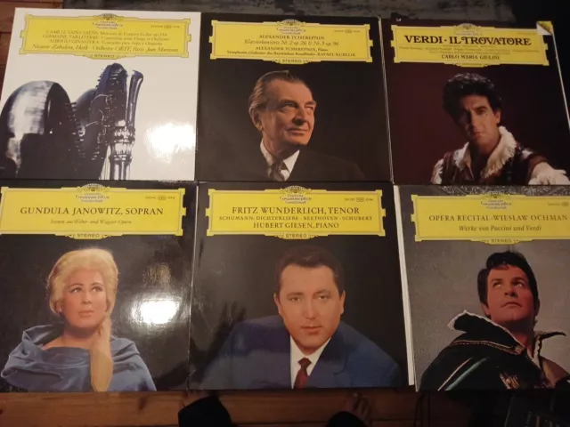 LP/ Vinyl / Fritz Wunderlich, Hubert Giesen - Schumann... ( Dt. Gram./ 139 )