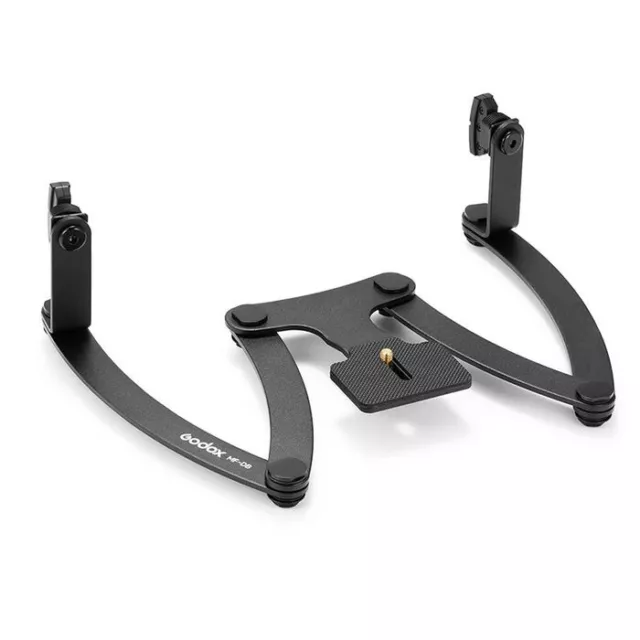 Godox MF-DB Flexible Bracket for Two MF12 Dental Macro Flashes