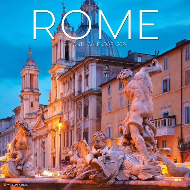 Roma - 2024 Calendario da Parete - Nuovo - 35146