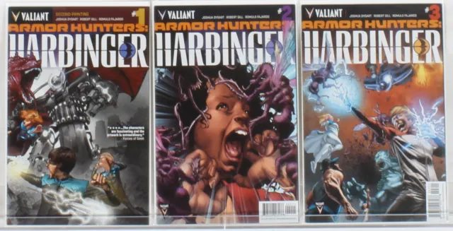 Armor Hunters: Harbinger 1-3 Complete Set (3 Books) - Valiant - 2014