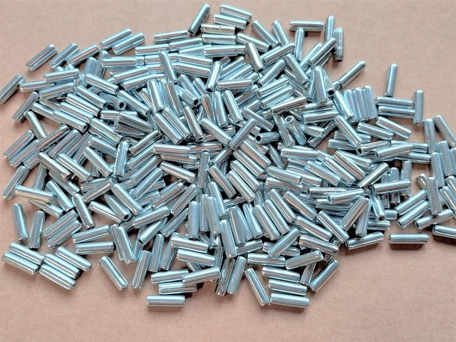 190 Stück Spiral-Spannstifte 4x14 mm ISO 8750 Stahl verzinkt Stifte - NEUWARE