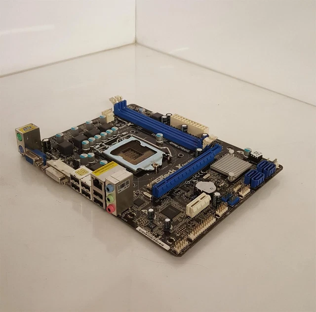 ASROCK H61M-DGS SOCKET LGA1155 DDR3 Micro ATX Motherboard - No I/O ...
