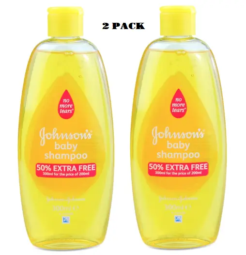 Johnson's Baby Shampoo +50% Extra Free 300ml 2 PACK (600ML) 2