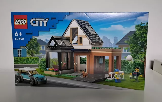 Lego city - 60398 - La maison familiale et la voiture électrique