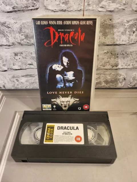 Dracula: Bram Stokers - VHS Video Cassette Movie - Gary Oldman Horror Film