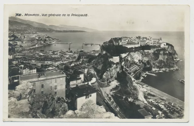 AK Monaco - Vue generale de la Principaute (N205)