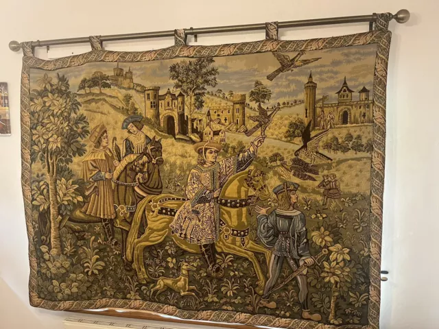 tapestry large wall hanging vintage tapestry ( 76inches x 59inches)