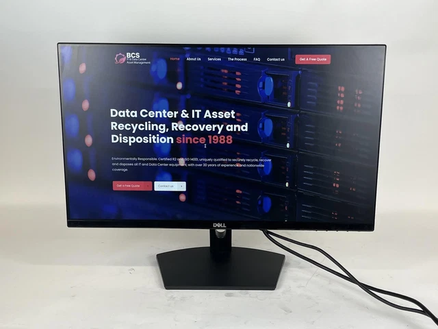 DELL 24 Inch PC Monitor SE2419HX 1920x1080 Tested w/Stand