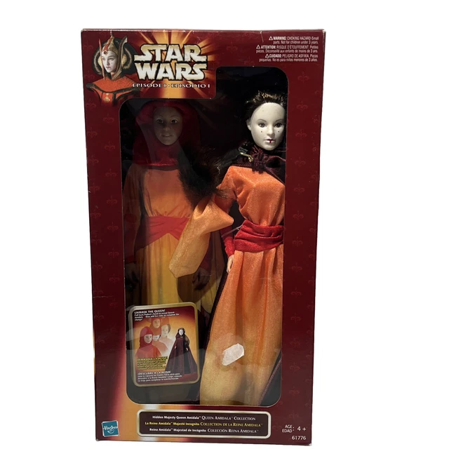 Star Wars Episode 1 Hidden Majesty Queen Amidala Hasbro Doll NEW Star Wars Episode 1 Hidden Majesty Queen Amidala Hasbro Doll NEW
