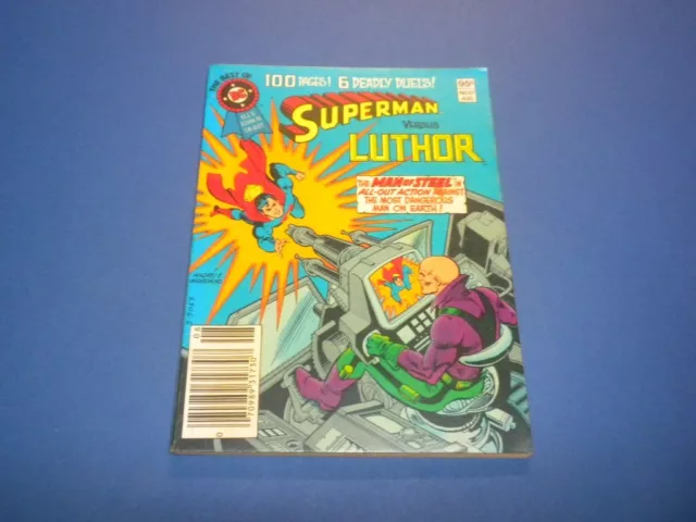 BEST OF DC BLUE RIBBON DIGEST #27 DC Comics 1982 SUPEMAN VS LUTHOR 100 pages