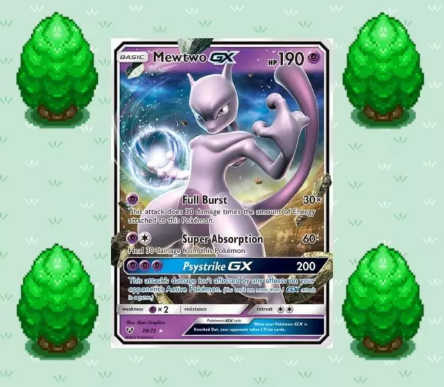 Pokemon Shining Legends Mewtwo-GX #39 