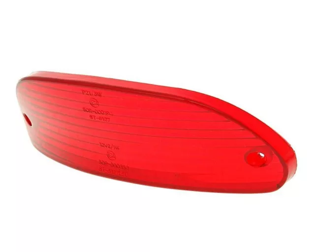 Cabochon de feu arrière STANDARD rouge Peugeot Speedfight 1 50-100cc Scooter