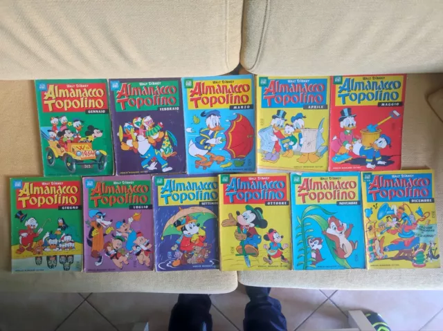 ALMANACCO TOPOLINO 1964 - SERIE Quasi COMPLETA (Meno 1 Numero)