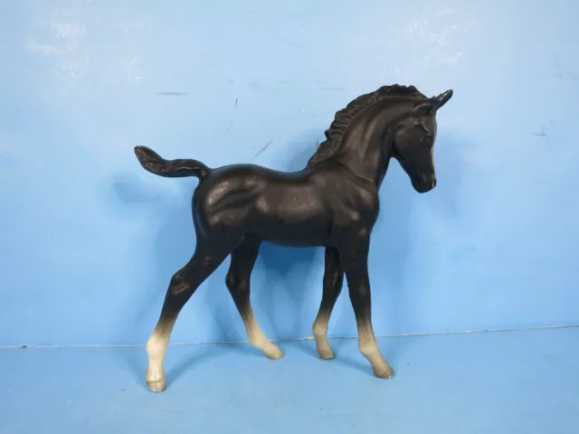 BREYER CLASSICS/FREEDOM SERIES-Black Arabian Foal 1973-1982-USED
