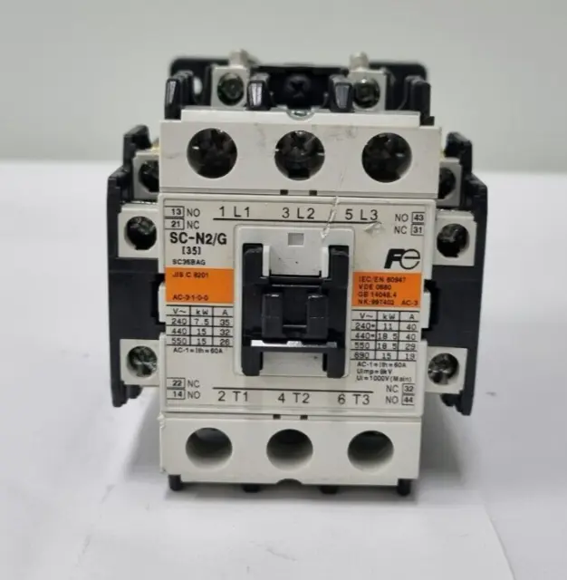Fuji elec. Contactor 24VDC SC-N2/G(SC35BAG)