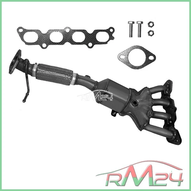 Catalizzatore + Kit Di Montaggio Per Ford C-Max 1 07-11 Focus 2 1.4 1.6 2004-