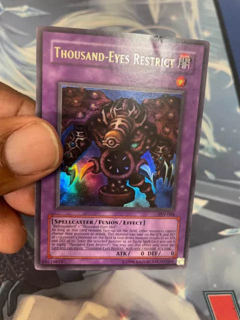 Yugioh - Thousand Eyes Restrict - Ultra Rare - Mp - Unlimited - Psv
