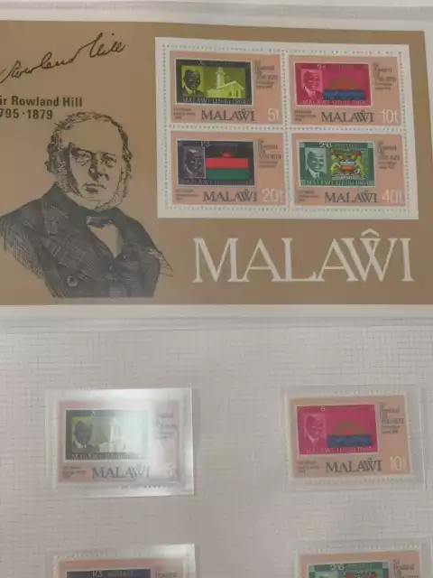 MALAWI Scott# 354-357a ** MNH Sir Rowland Hill 1979