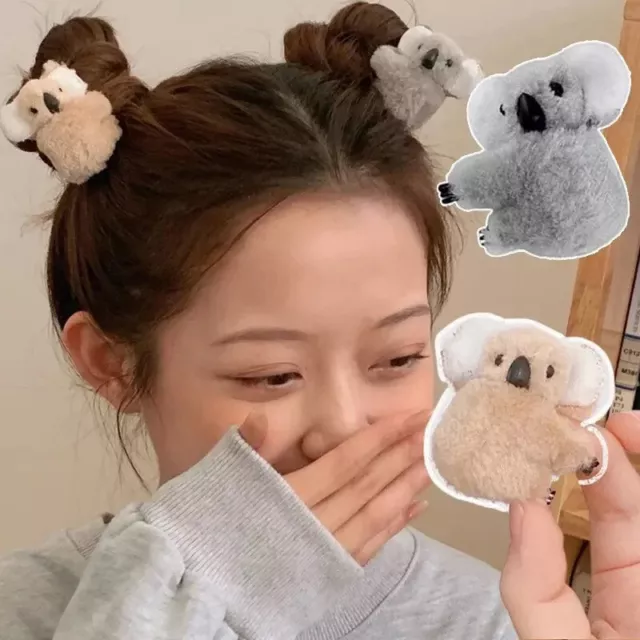 Clip per capelli decorazione orso koala forcine per capelli clip per animali barrette accessorio Le