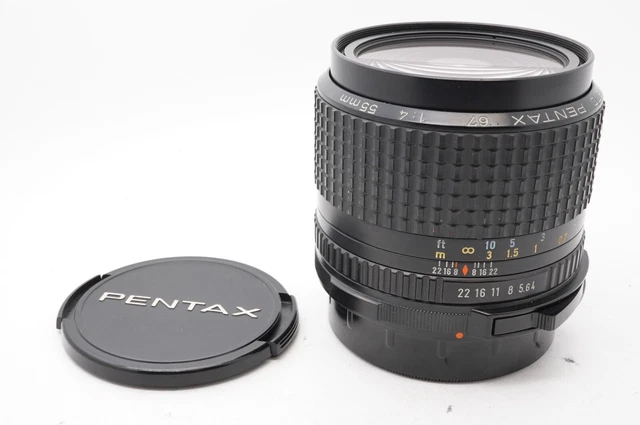 [ EXC+ 5] SMC Pentax 67 55mm F/4 Angle Large Mf Objectif Dernier Model Pour 67 D 2