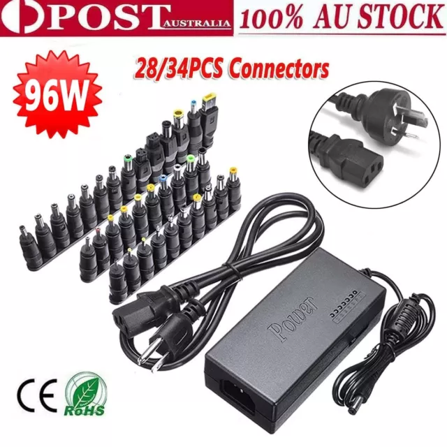 96W DC 12-24V Universal Power Supply Charger for PC Laptop Notebook Adapter