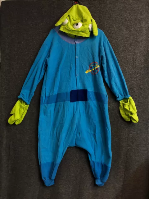 BEAUTY SHINE ADULTS Halloween Costume Pajamas Toy Story Alien Size ...