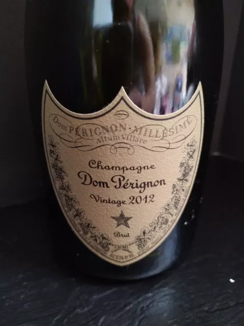 Dom Perignon 2012 Champagne Empty Bottle  Wine France winemaking art Hobby