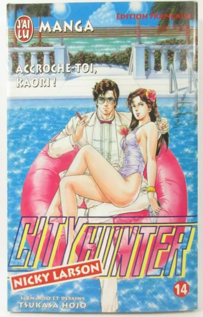 Manga City Hunter Nicky Larson Tome 14 Tsukasa Hojo J'ai Lu Version Française