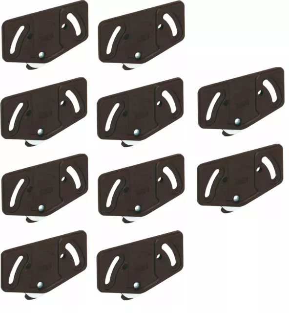 10x Hettich Diapositiva Line 55 Pieza Mover Rodillo de Puerta Deslizante