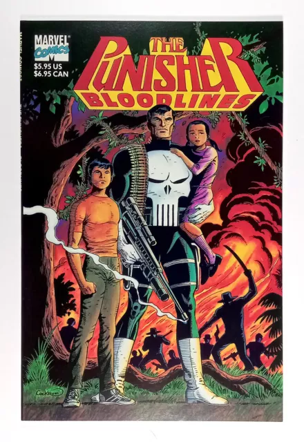 The Punisher  Vol. 1  Bloodlines TPB GN  (1991) Marvel Comics