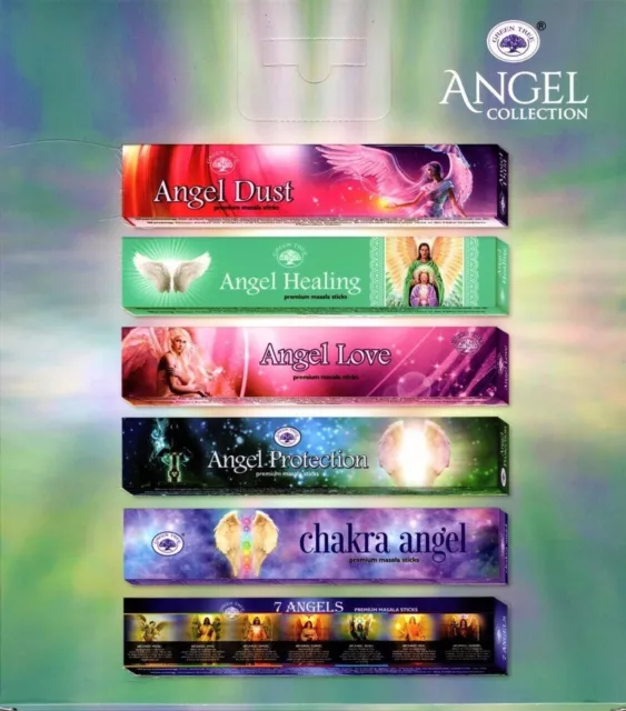 Incense Sticks Collection Home Fragrance Angel Protection Gift Religious Scents
