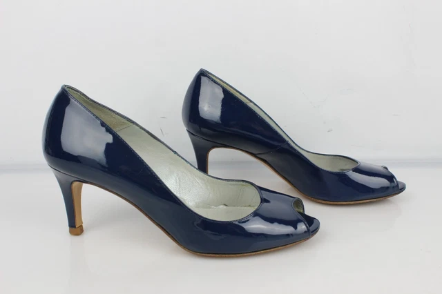 Escarpins Bleu Marine Vernis VENDRE PicClick FR