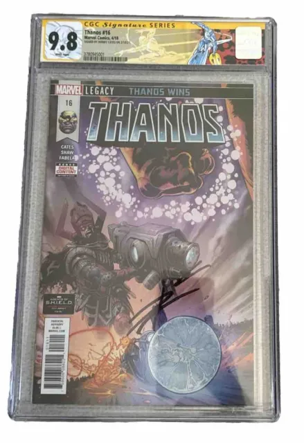 Thanos 16 CGC SS 9.8 Signed By Donny Cates Origin Cosmic Ghost Rider