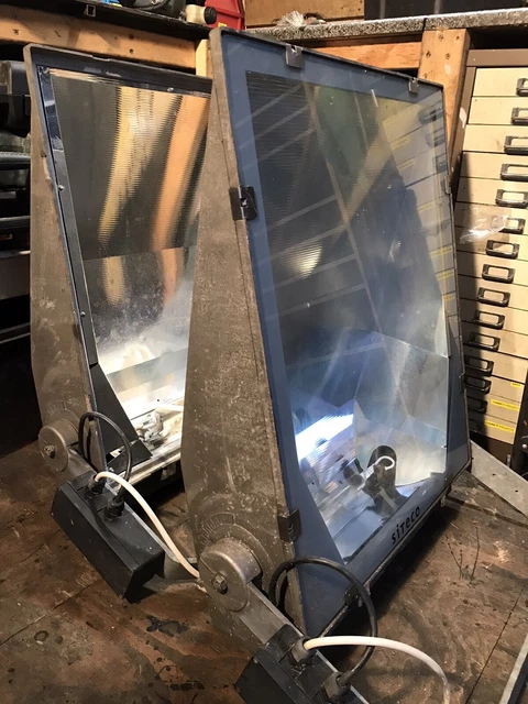 Siteco Floodlight For Sports Pitches, Yards, Car Parks, Farms & Lockups (2x)