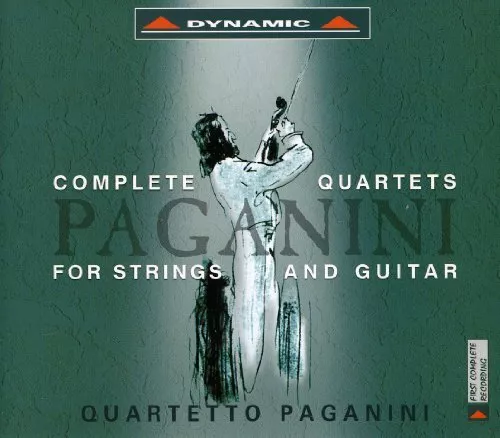 Nicolo Paganini Paganini: The Complete Quartets for Strings and Guitar (CD)