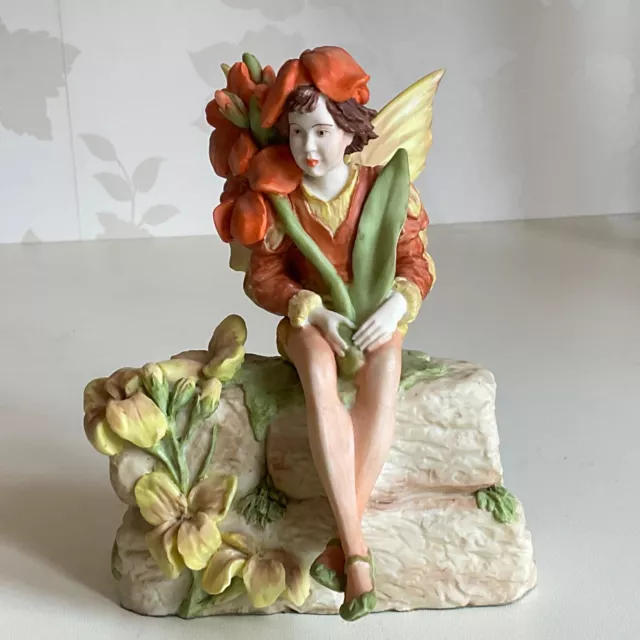 Vintage Danbury Mint Cicely Mary Barker Wall Flower Fairy