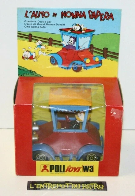Polistil Politoys W5 – L’auto Di Pippo – Voiture Dingo – Vintage En Boîte