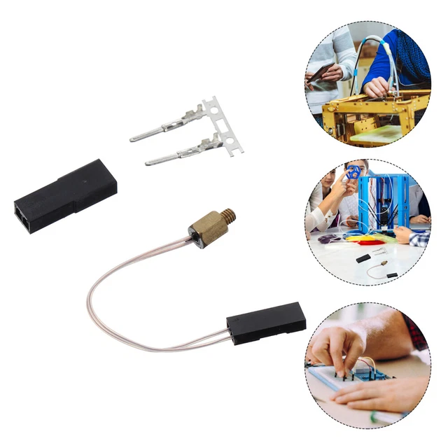PLASTIC RESISTANCE EXTRUDER Nozzle Temp Sensor Premium Thermistor £9.45 ...