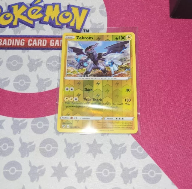 POKEMON • Zekrom RARA REVERSE HOLO • BIANCO & NERO 47/114 NM