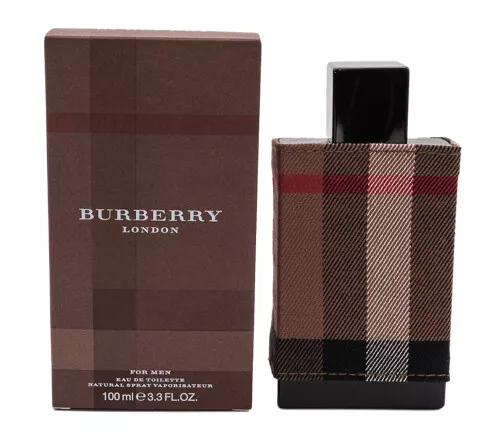 Burberry London Fabric by Burberry EDT Cologne for Men 3.3 / 3.4 oz New In Box