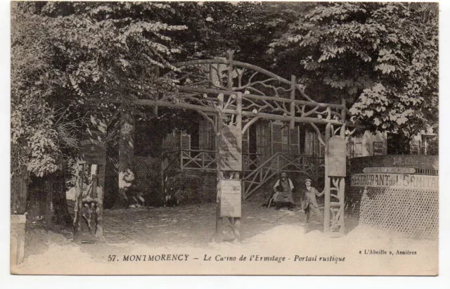 MONTMORENCY - Val d' Oise - CPA 95 - le casino de l' Ermitage