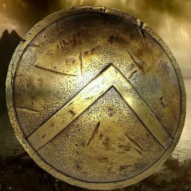 Spartan Shield 18 " ~ King Leonidas 300 Mittelalterlich 18 Spur Metall Schild