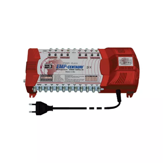 EMP Centauri MS 9/12 PIU-5 Profi-Line Multiswitch 2 satellites 12 abonnés